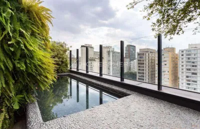 Morada dos jardins jardim américa rua bela cintra, 2032. cobertura à venda em jardim américa, 4 quartos, sendo 2 suítes, 600m², piscina, área gourmet e 3 vagas no condomínio edifício morada dos jardin