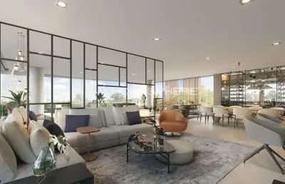 Apartamento no condomínio helbor jardins por artefacto à venda com 322m², 4 suítes e 4 vagas de garagem nos jardins.