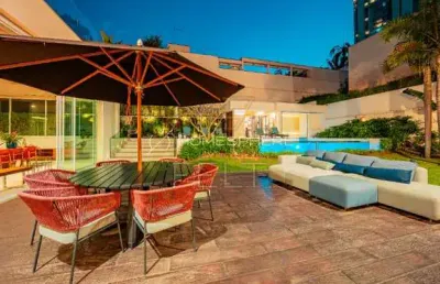Casa a venda condomínio alphaville 1  com 1160 m², piscina 5 suítes