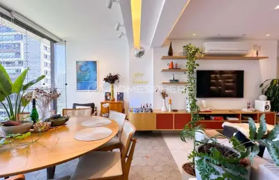 Apartmento a venda no habitarte brooklin, 105m2, 2 suítes, 2 vagas