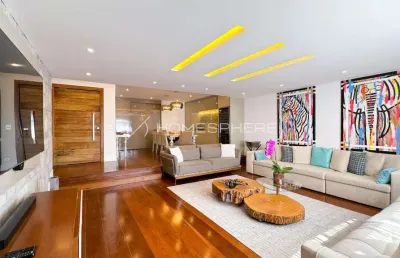 Apartamento totalmente reformado com 211m², à venda no bairro real parque.
