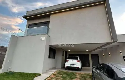 Casa em condomínio fechado com 4 quartos à venda no Grand Ville, Uberlândia 