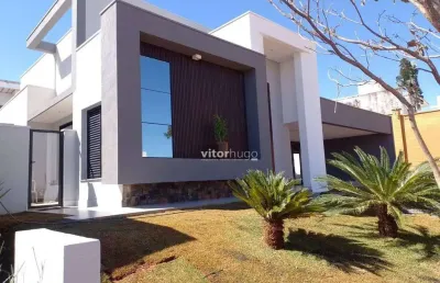 Casa com 3 dormitórios à venda, 256 m² por r$ 2.700.000,00 - condomínio alphaville 1 - uberlândia/mg