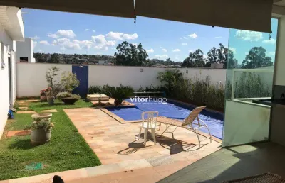 Casa com 4 dormitórios à venda, 447 m² por r$ 4.200.000,00 - condomínio reserva do vale - morada da colina - uberlândia/mg