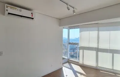 Apartamento 1 quarto prédio novo com lazer em santos