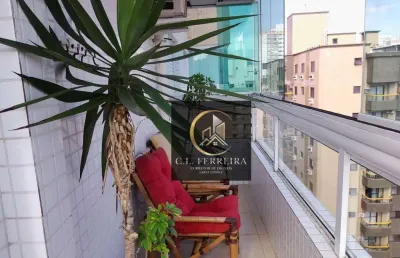 Apartamento com 2 dormitórios à venda, 88 m² por r$ 650.000,00 - vila guilhermina - praia grande/sp