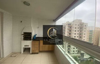 Apartamento com 2 dormitórios à venda, 87 m² por r$ 689.000,00 - canto do forte - praia grande/sp