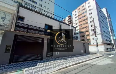 Sobrado com 3 dormitórios à venda, 111 m² por r$ 850.000,00 - tupi - praia grande/sp