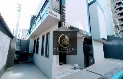 Sobrado à venda, 117 m² por r$ 850.000,00 - tupi - praia grande/sp