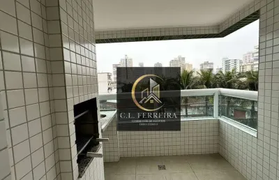 Apartamento com 1 dormitório à venda, 44 m² por r$ 315.000,00 - vila guilhermina - praia grande/sp