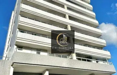 Apartamento com 1 dormitório à venda, 54 m² por r$ 369.000,00 - vila guilhermina - praia grande/sp