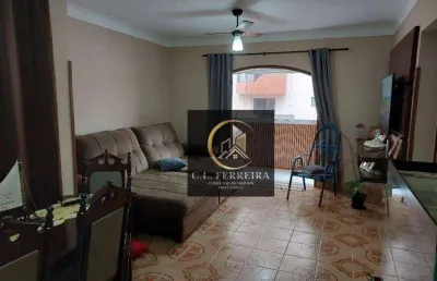 Apartamento com 2 dormitórios à venda, 82 m² por r$ 415.000,00 - tupi - praia grande/sp