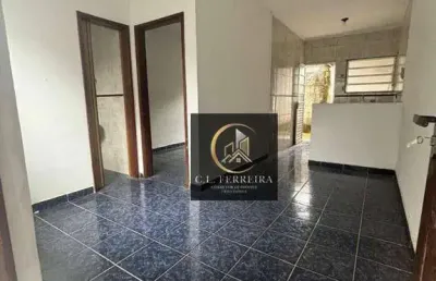 Casa com 1 dormitório à venda, 44 m² por r$ 195.000,00 - aviação - praia grande/sp