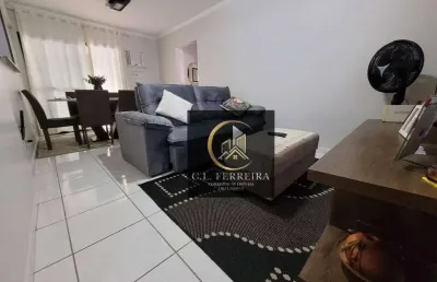 Apartamento à venda, 77 m² por r$ 550.000,00 - aviação - praia grande/sp