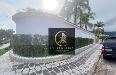 Casa com 4 dormitórios à venda, 300 m² por r$ 1.300.000 - balneário flórida - praia grande/sp