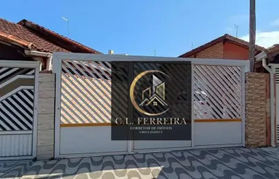 Casa à venda, 100 m² por r$ 335.000,00 - vila balneária - praia grande/sp