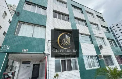 Kitnet vista mar à venda, 34 m² por r$ 200.000 - vila tupi - praia grande/sp