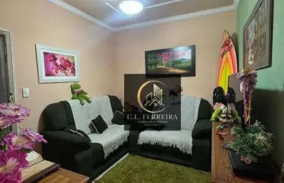 Kitnet com 1 dormitório à venda, 37 m² por r$ 180.000,00 - vilamar - praia grande/sp