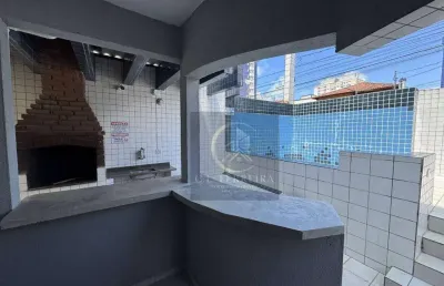 Apartamento com 2 dormitórios à venda, 52 m² por r$ 275.000,00 - aviação - praia grande/sp