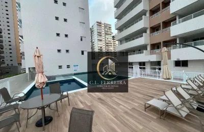 Apartamento à venda, 59 m² por r$ 450.000,00 - aviação - praia grande/sp