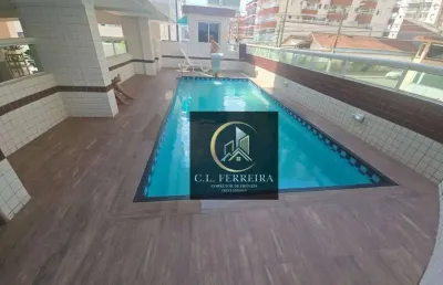 Apartamento com 1 dormitório à venda, 46 m² por r$ 265.000,00 - ocian - praia grande/sp