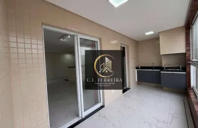 Apartamento com 2  suítes - lazer completo -  por r$ 580.000 - aviação - praia grande/sp