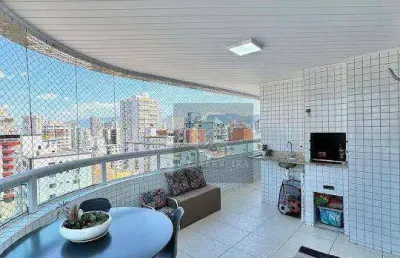 Apartamento à venda, 123 m² por r$ 799.000,00 - vila guilhermina - praia grande/sp
