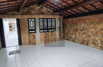 Casa com 2 dormitórios à venda, 140 m² por r$ 530.000,00 - tupi - praia grande/sp