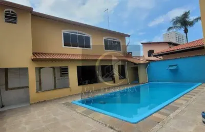 Sobrado com 4 dormitórios à venda, 395 m² por r$ 1.300.000,00 - balneário flórida - praia grande/sp