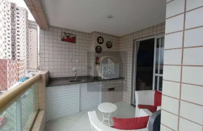 Apartamento com 2 dormitórios à venda, 87 m² por r$ 510.000,00 - tupi - praia grande/sp