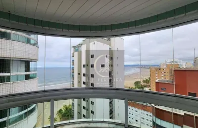 Apartamento com 3 dormitórios à venda, 137 m² por r$ 1.180.000,00 - canto do forte - praia grande/sp