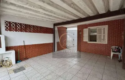 Casa com 2 dormitórios à venda por r$ 380.000 - maracanã - praia grande/sp