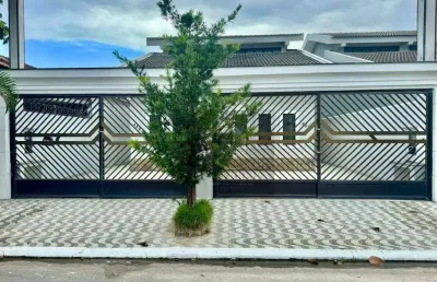 Sobrado com 2 dormitórios à venda, 100 m² por r$ 485.000,00 - maracanã - praia grande/sp
