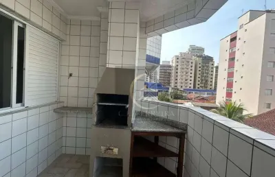 Apartamento com 1 dormitório à venda, 55 m² por r$ 315.000,00 - aviação - praia grande/sp