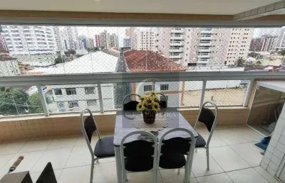 Apartamento com 2 dormitórios à venda, 72 m² por r$ 545.000 - canto do forte - praia grande/sp
