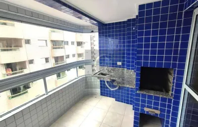 Apartamento com 3 dormitórios à venda, 88 m² por r$ 600.000 - aviação - praia grande/sp