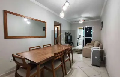 Apartamento com 2 dormitórios à venda, 70 m² por r$ 500.000 - aviação - praia grande/sp