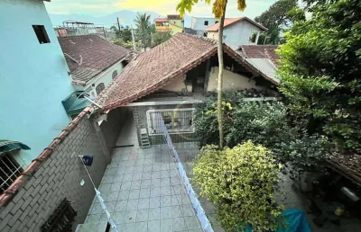 Casa com edícula sobrado  com 3 dormitórios à venda, 250 m² por r$ 650.000 - vila antártica - praia grande/sp