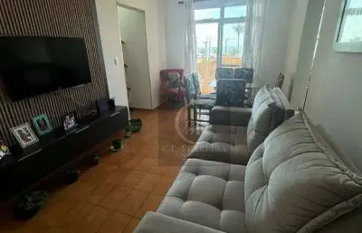 Apartamento com 1 dormitório à venda, 45 m² por r$ 275.000 - vilamar - praia grande/sp