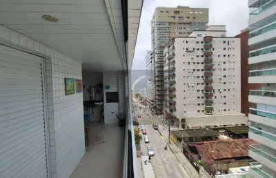 Apartamento com 2 dormitórios à venda, 80 m² por r$ 520.000 - ocian - praia grande/sp