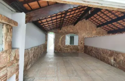Casa com 3 dormitórios à venda, 112 m² por r$ 700.000,00 - vila guilhermina - praia grande/sp