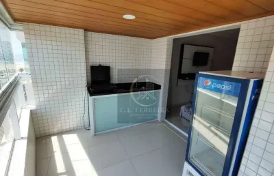 Apartamento com 2 dormitórios à venda, 86 m² por r$ 750.000 - vila guilhermina - praia grande/sp