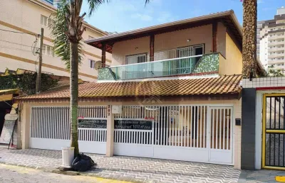 Casa com 3 dormitórios à venda, 75 m² por r$ 550.000,00 - aviação - praia grande/sp