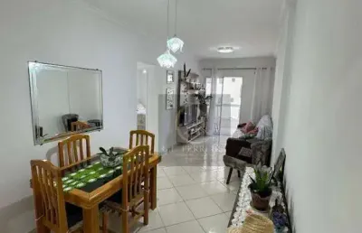 Apartamento com 2 dormitórios à venda, 70 m² por r$ 440.000 - caiçara. - praia grande/sp