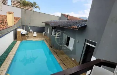 Sobrado com 3 dormitórios à venda, 240 m² por r$ 1.100.000,00 - balneário flórida - praia grande/sp
