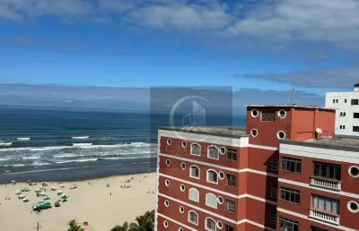 Apartamento com 1 dormitório à venda, 58 m² por r$ 350.000 - tupi - praia grande/sp