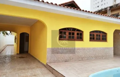 Casa com 4 dormitórios à venda, 270 m² por r$ 900.000,00 - balneário flórida - praia grande/sp
