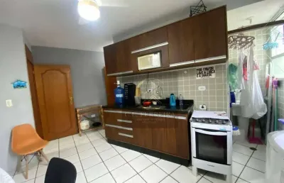 Apartamento com 1 dormitório à venda, 38 m² por r$ 200.000,00 - vila caiçara - praia grande/sp