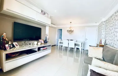 Apartamento à venda 3 quartos, sendo um suíte, 2 garagens cobertas, nascente, 87m2, caminho das árvores, salvador-ba