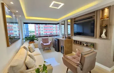 Apartamento para venda, 3 quartos, sendo um suíte, 2 vagas de garagem, costa azul-ba